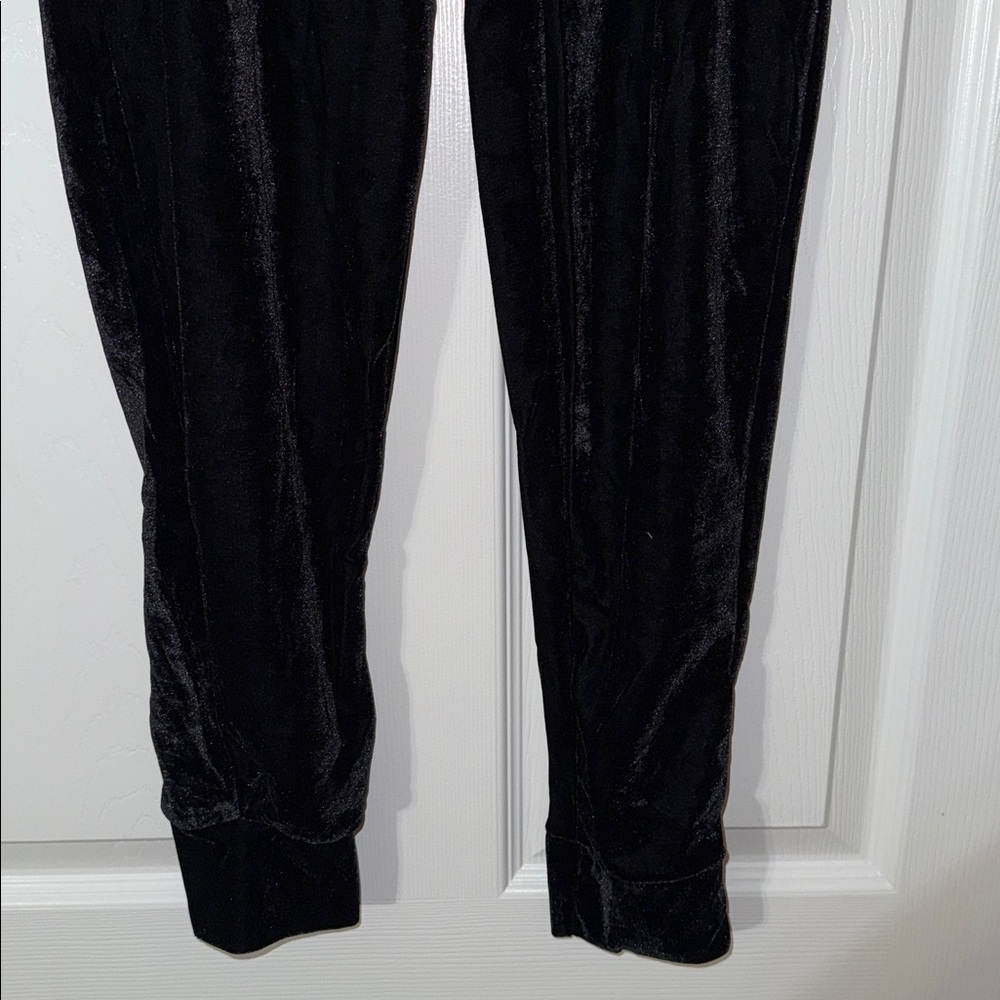 Velvet Mayfair Black Jogger Pants M - Picture 3 of 7